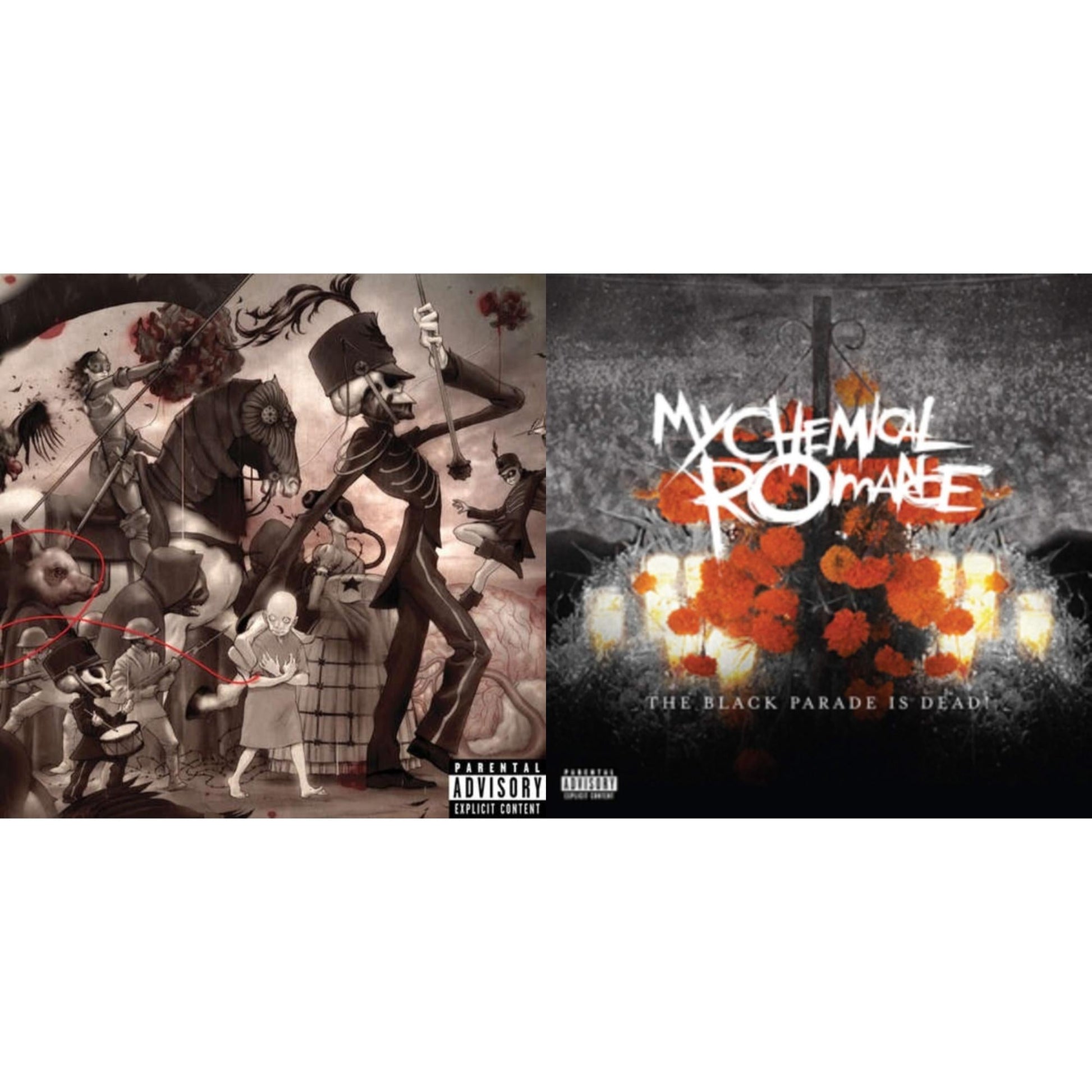 This is a 2 LP Vinyl SKU bundle.
1.This LP Vinyl is brand new.Format: LP VinylMusic Style: EmoThis item's title is: Black ParadeArtist: My Chemical RomanceLabel: REPRISEBarcode: 093624933595Release Date: 2/10/2015
2.This LP Vinyl is brand new.