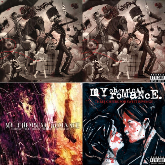 Black Parade (X) (Picture Disc) & I Brought You My Bullets You Brought Me Your Love & Black Parade (X) (2LP) & Three Cheers For Sweet Revenge