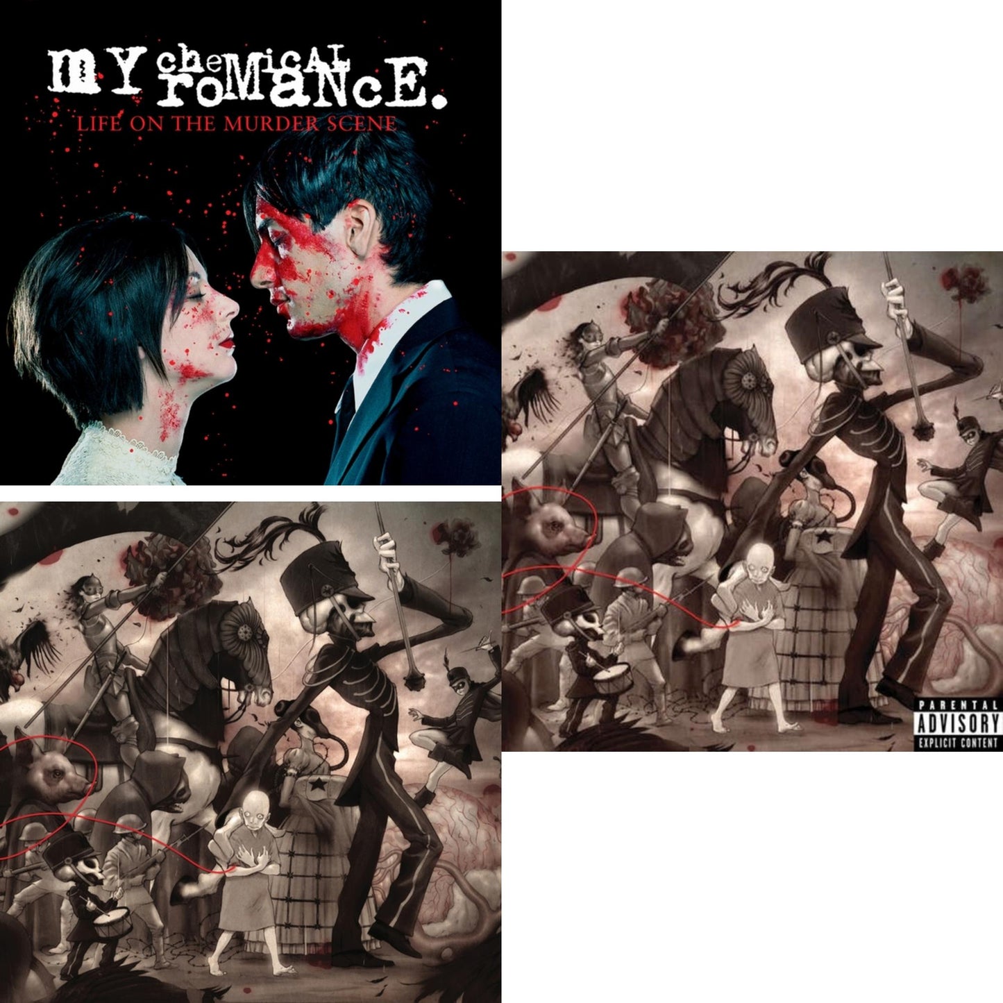 Life On The Murder Scene & Black Parade (X) (Picture Disc) & Black Parade (X) (2LP)