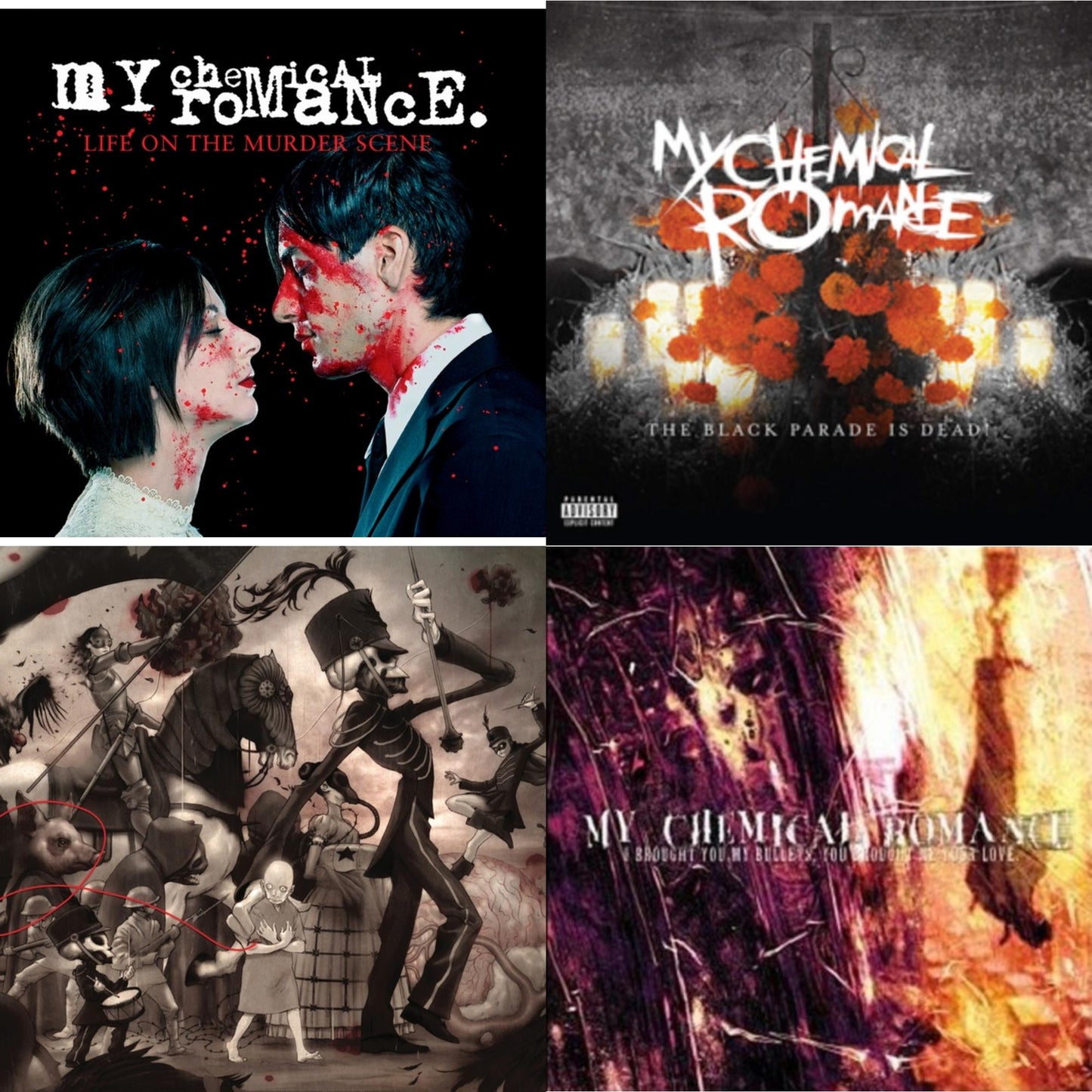 Life On The Murder Scene & Black Parade Is Dead! & Black Parade (X) (Picture Disc) & I Brought You My Bullets You Brought Me Your Love