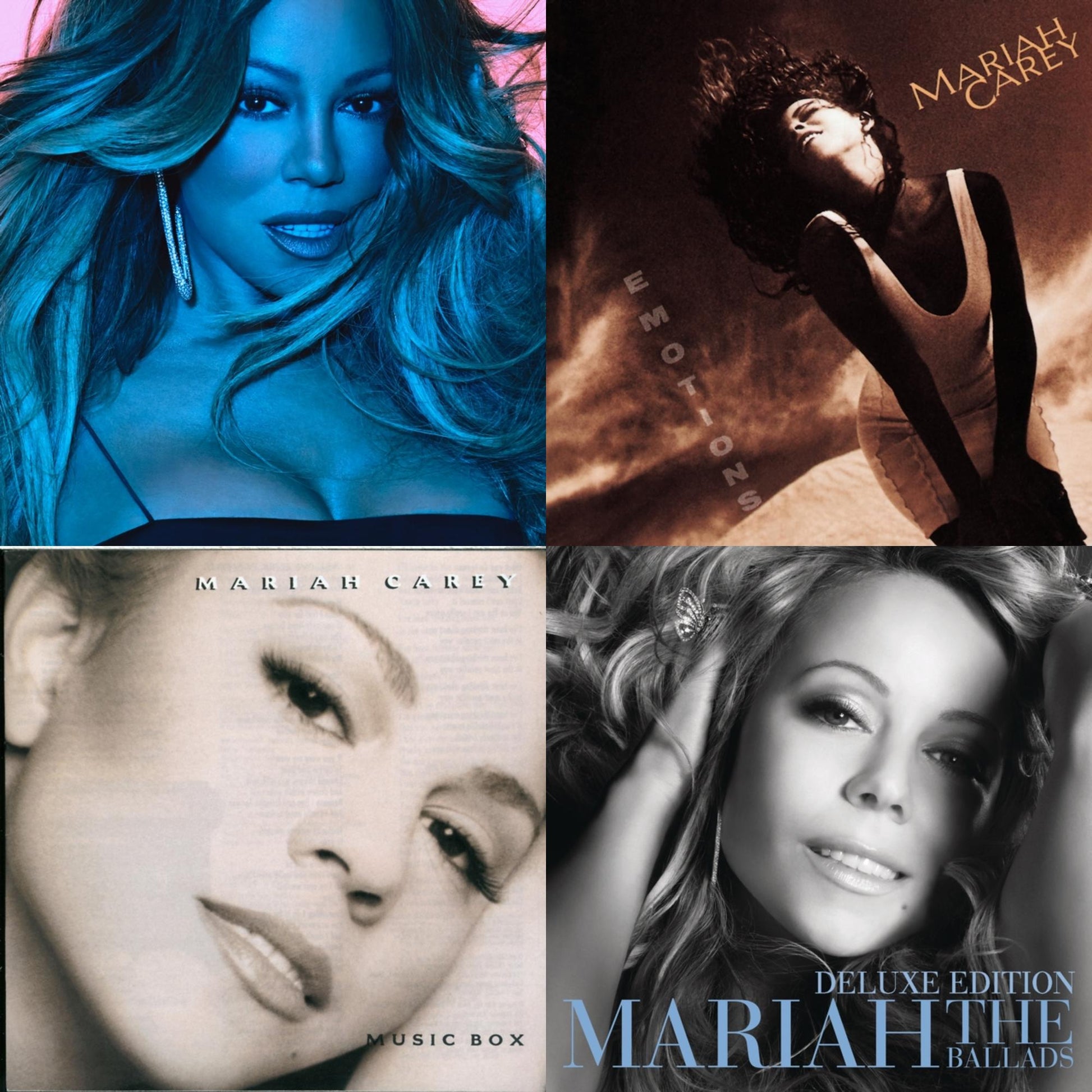 This is a 4 CD SKU bundle.
1.This CD is brand new.Format: CDMusic Style: Contemporary R&BThis item's title is: CautionArtist: Mariah CareyLabel: EPICBarcode: 190758991320Release Date: 11/16/2018
2.This CD is brand new.