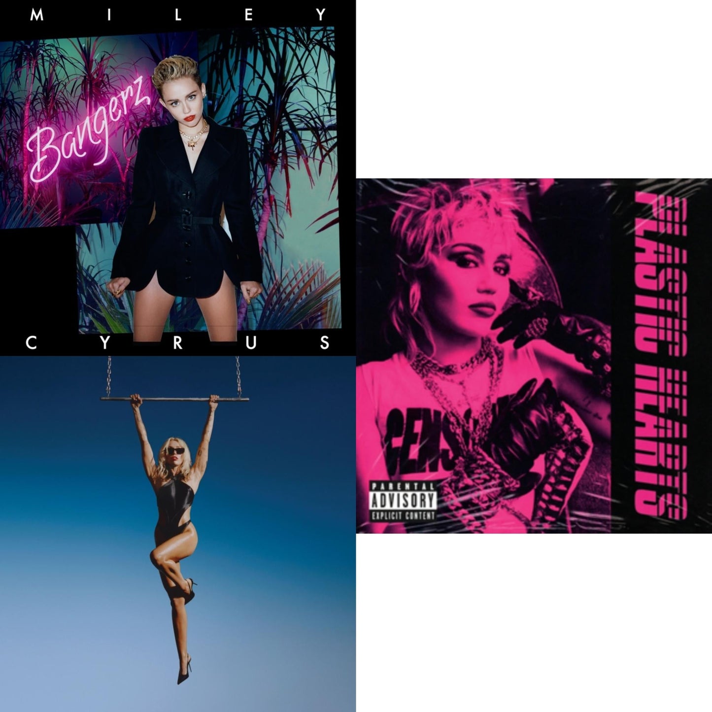 This is a 3 LP Vinyl SKU bundle.
1.This LP Vinyl is brand new.Format: LP VinylThis item's title is: Bangerz (10Th Anniversary) (Deluxe Version/2LP)Artist: Miley CyrusLabel: LEGACYBarcode: 196587643812Release Date: 9/29/2023
2.This LP Vinyl is brand new.