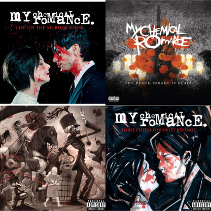 Life On The Murder Scene & Black Parade Is Dead! & Black Parade (X) (2LP) & Three Cheers For Sweet Revenge