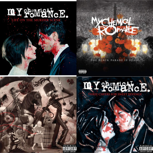 Life On The Murder Scene & Black Parade Is Dead! & Black Parade (X) (2LP) & Three Cheers For Sweet Revenge