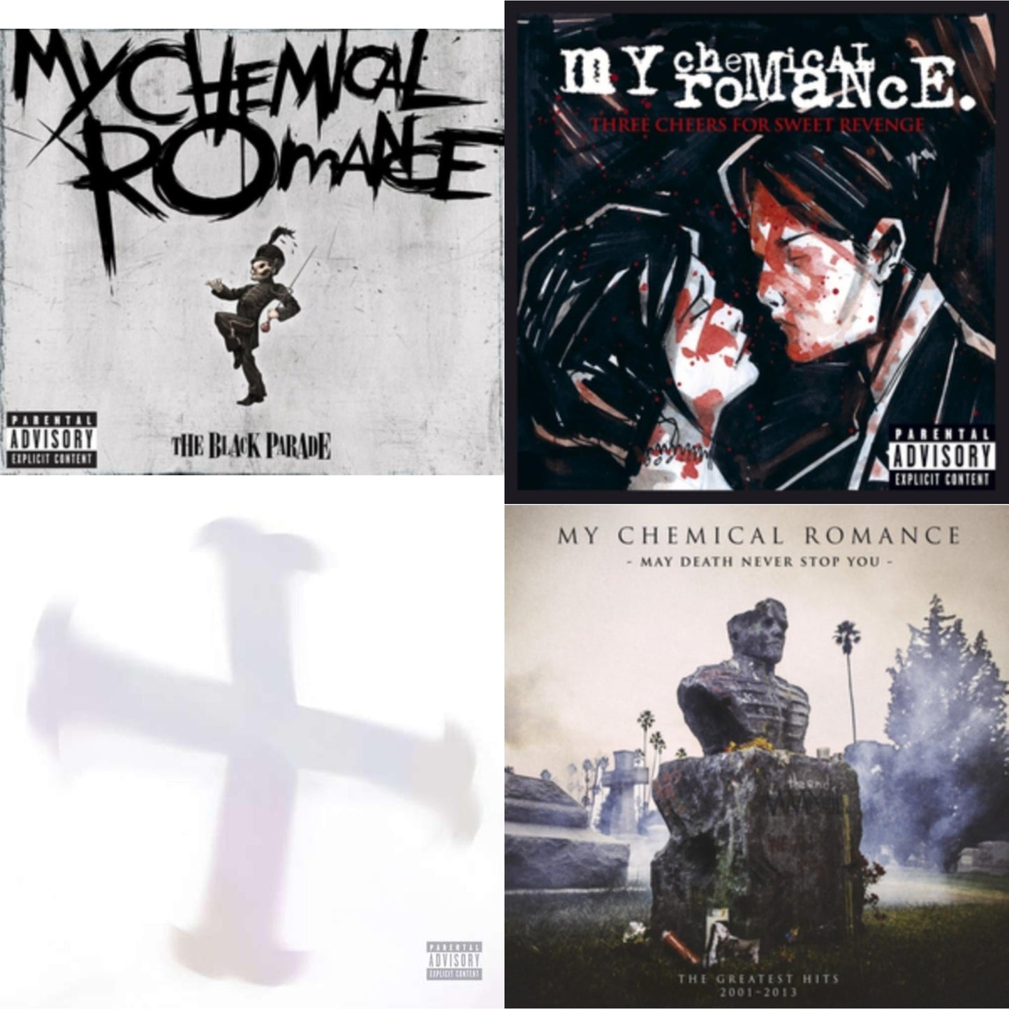 Black Parade (X) & Three Cheers For Sweet Revenge & Black Parade / Living With Ghosts (X) (10Th Anniversary Edition) & May Death Never Stop You