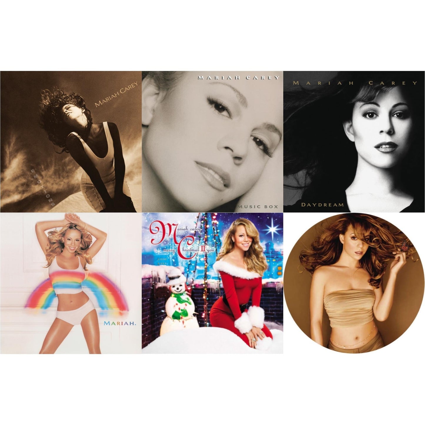 Emotions & Music Box & Daydream & Rainbow & Merry Christmas Ii You & Butterfly (Picture Disc)