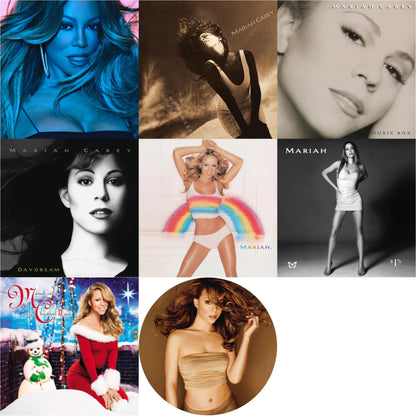 This is a 8 LP Vinyl SKU bundle.
1.This LP Vinyl is brand new.Format: LP VinylMusic Style: Contemporary R&BThis item's title is: Caution (Pa) (150G/Gatefold Jacket)Artist: Mariah CareyLabel: EPICBarcode: 190758991313Release Date: 12/21/2018
2.This LP Vinyl is brand new.