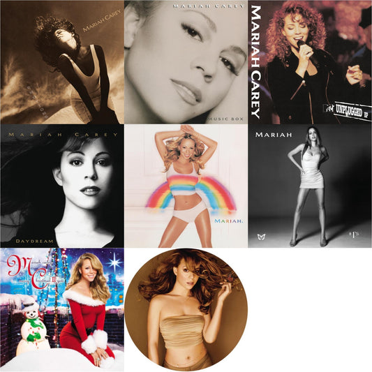 This is a 8 LP Vinyl SKU bundle.
1.This LP Vinyl is brand new.Format: LP VinylMusic Style: Contemporary R&BThis item's title is: EmotionsArtist: Mariah CareyLabel: LEGACYBarcode: 194397763713Release Date: 11/6/2020
2.This LP Vinyl is brand new.