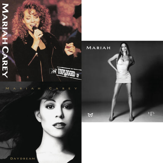 This is a 3 LP Vinyl SKU bundle.
1.This LP Vinyl is brand new.Format: LP VinylMusic Style: RnB/SwingThis item's title is: Mtv UnpluggedArtist: Mariah CareyLabel: LEGACYBarcode: 194397763911Release Date: 11/6/2020
2.This LP Vinyl is brand new.