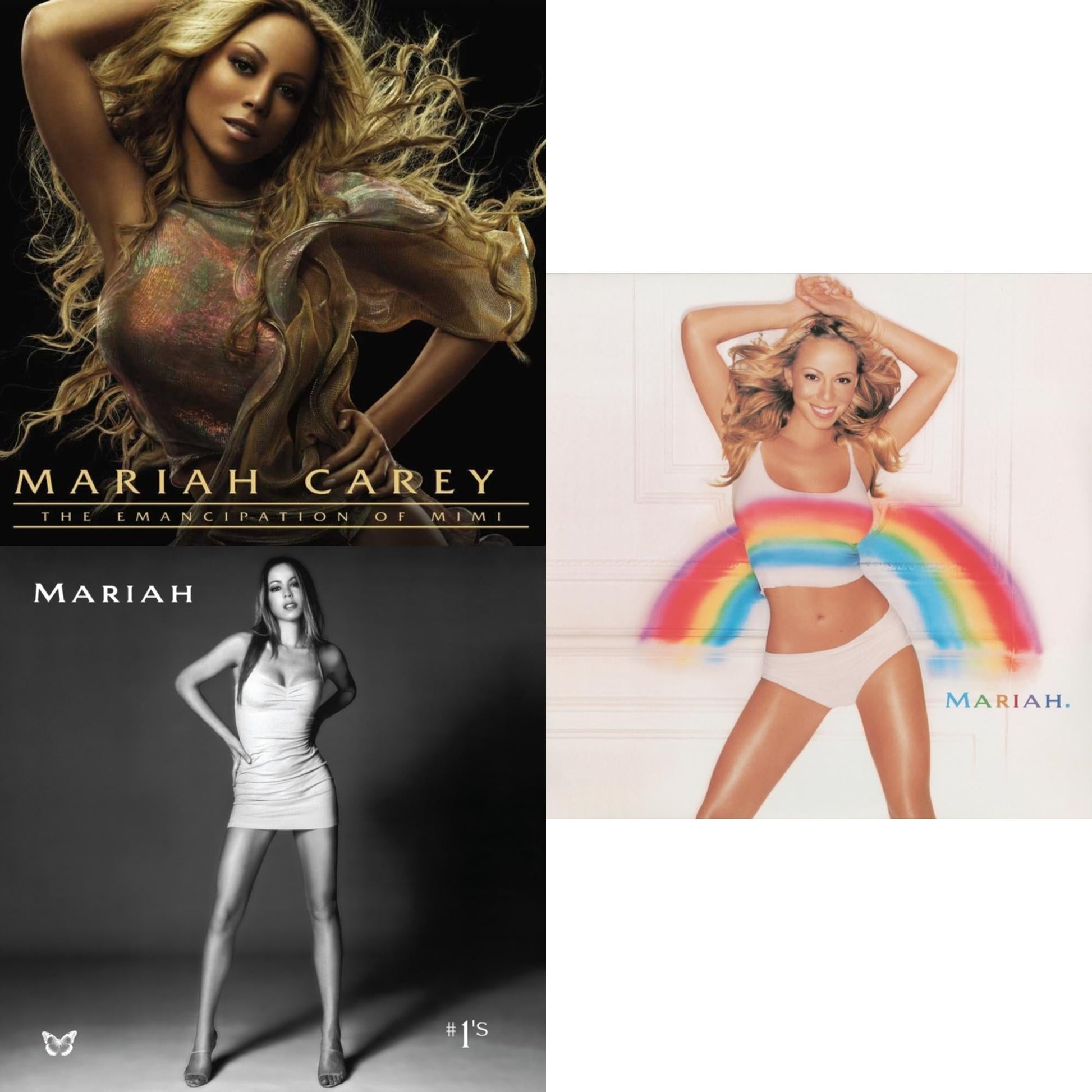 This is a 3 LP Vinyl SKU bundle.
1.This LP Vinyl is brand new.Format: LP VinylMusic Style: Contemporary R&BThis item's title is: Emancipation Of Mimi (2LP)Artist: Mariah CareyLabel: Island RecordsBarcode: 602508642777Release Date: 12/18/2020
2.This LP Vinyl is brand new.