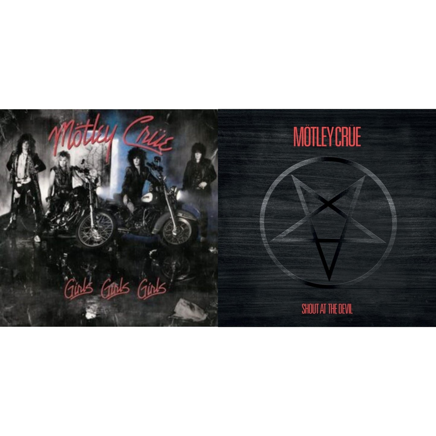 Girls, Girls, Girls (X) (2021 Remaster) & Shout At The Devil (40Th Annivesry Box Set/Color LP Vinyl & Colored 7Inch)