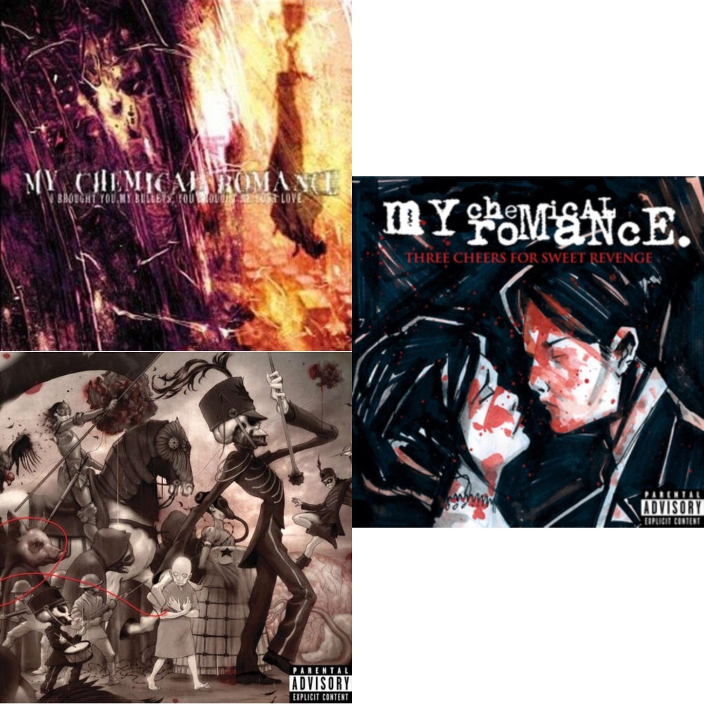I Brought You My Bullets You Brought Me Your Love & Black Parade (X) (2LP) & Three Cheers For Sweet Revenge