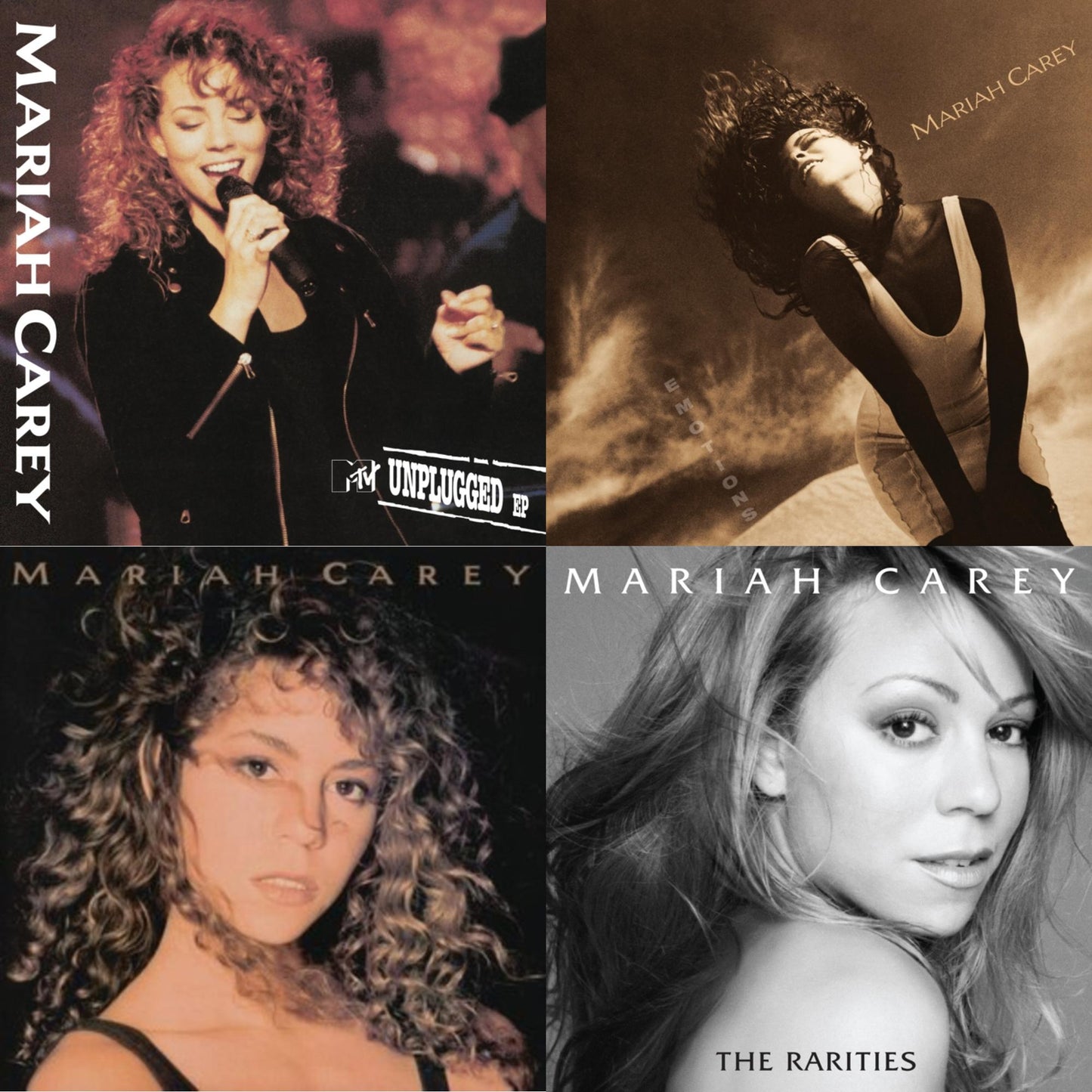 Mariah Carey & Emotions & Mtv Unplugged & Rarities (4LP)