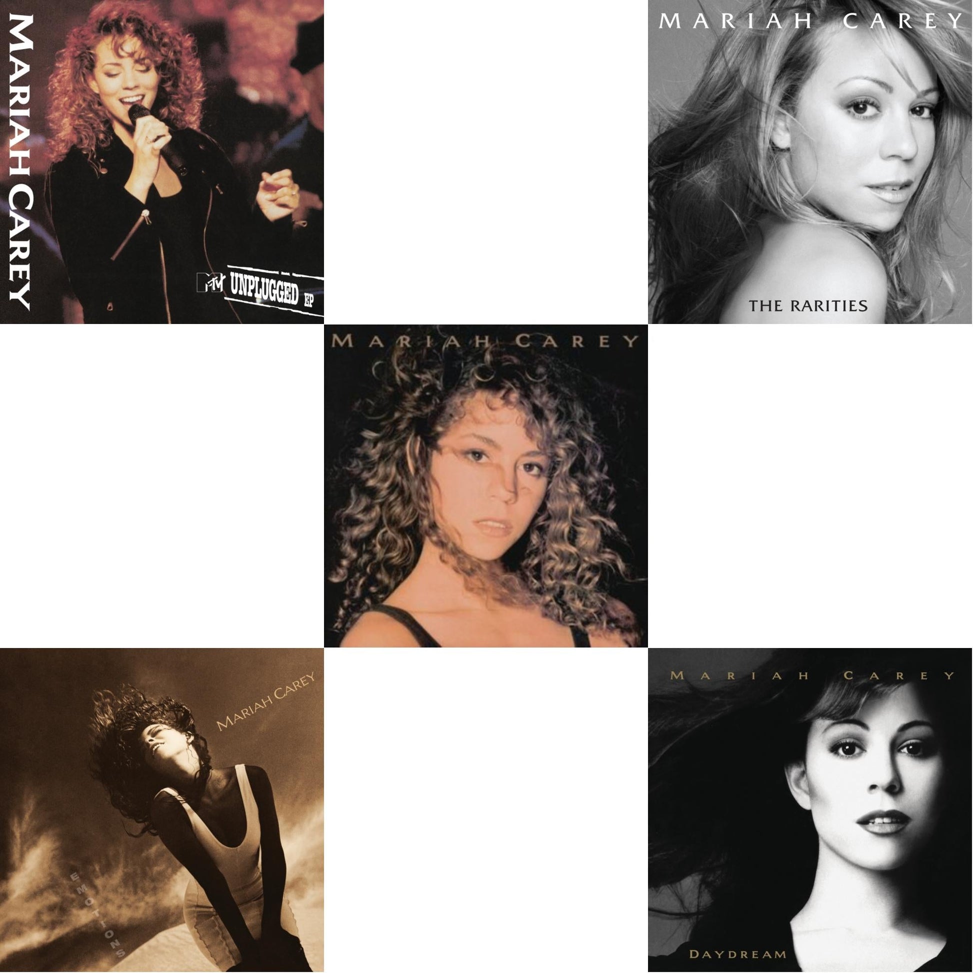This is a 5 LP Vinyl SKU bundle.
1.This LP Vinyl is brand new.Format: LP VinylMusic Style: RnB/SwingThis item's title is: Mtv UnpluggedArtist: Mariah CareyLabel: LEGACYBarcode: 194397763911Release Date: 11/6/2020
2.This LP Vinyl is brand new.