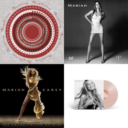Merry Christmas (Zoetrope LP Vinyl) & #1’S (Opaque White Vinyl/2LP) & Emancipation Of Mimi (2LP) & Here For It All