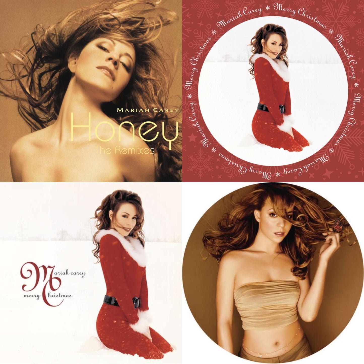 Honey Ep (2LP/Honey Vinyl) & Merry Christmas (Picture Disc) & Merry Christmas (Deluxe Anniversary/Red LP Vinyl) & Butterfly (Picture Disc)