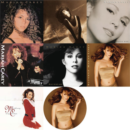 Mariah Carey & Emotions & Music Box & Mtv Unplugged & Daydream & Butterfly & Merry Christmas (Deluxe Anniversary/Red LP Vinyl) & Butterfly (Picture Disc)