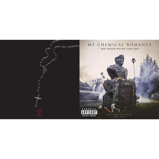 Three Cheers For Sweet Revenge (20Th Anniv/Deluxe/2LP/Red & Black Marbled Vinyl/Etching D-Side)  & May Death Never Stop You (X) (2LP)