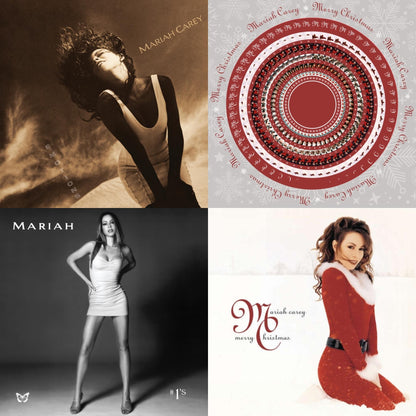 Emotions & Merry Christmas (Zoetrope LP Vinyl) & #1’S (Opaque White Vinyl/2LP) & Merry Christmas (Deluxe Anniversary/Red LP Vinyl)