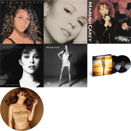 This is a 7 LP Vinyl SKU bundle.
1.This LP Vinyl is brand new.Format: LP VinylMusic Style: Contemporary R&BThis item's title is: Mariah CareyArtist: Mariah CareyLabel: LEGACYBarcode: 194397763614Release Date: 10/2/2020
2.This LP Vinyl is brand new.