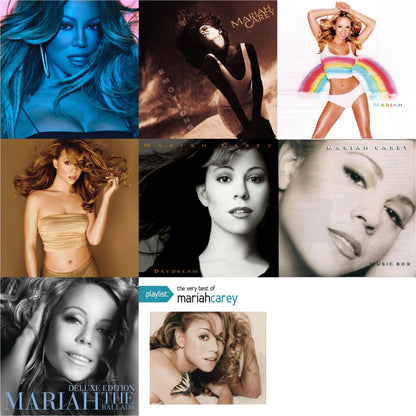 This is a 8 CD SKU bundle.
1.This CD is brand new.Format: CDMusic Style: Contemporary R&BThis item's title is: CautionArtist: Mariah CareyLabel: EPICBarcode: 190758991320Release Date: 11/16/2018
2.This CD is brand new.