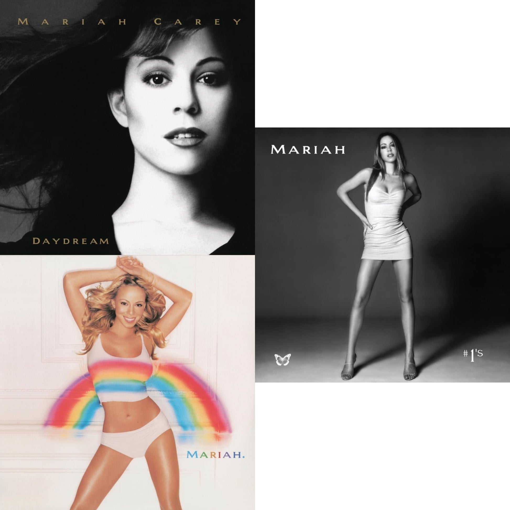 This is a 3 LP Vinyl SKU bundle.
1.This LP Vinyl is brand new.Format: LP VinylMusic Style: Contemporary R&BThis item's title is: DaydreamArtist: Mariah CareyLabel: LEGACYBarcode: 194397764017Release Date: 11/6/2020
2.This LP Vinyl is brand new.