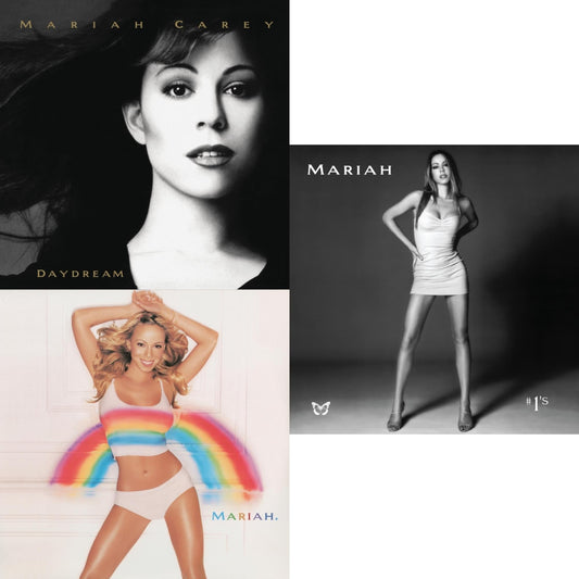This is a 3 LP Vinyl SKU bundle.
1.This LP Vinyl is brand new.Format: LP VinylMusic Style: Contemporary R&BThis item's title is: DaydreamArtist: Mariah CareyLabel: LEGACYBarcode: 194397764017Release Date: 11/6/2020
2.This LP Vinyl is brand new.