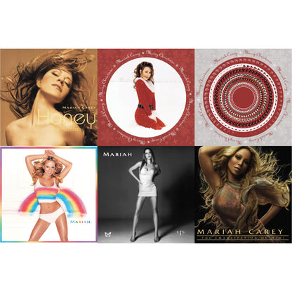 Honey Ep (2LP/Honey Vinyl) & Merry Christmas (Picture Disc) & Merry Christmas (Zoetrope LP Vinyl) & Rainbow (25Th Anniversary/Rainbow Colored Picture Disc/2LP) & #1’S (Opaque White Vinyl/2LP) & Emancipation Of Mimi (2LP)