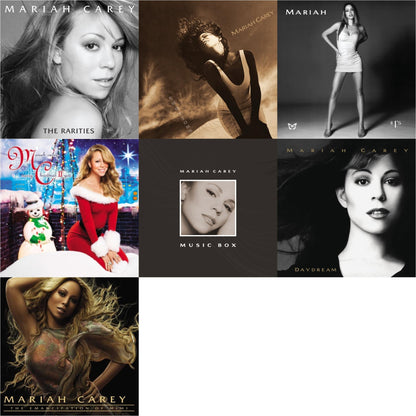 This is a 7 LP Vinyl SKU bundle.
1.This LP Vinyl is brand new.Format: LP VinylMusic Style: Contemporary R&BThis item's title is: Rarities (4LP)Artist: Mariah CareyLabel: LEGACYBarcode: 194398140216Release Date: 3/10/2023
2.This LP Vinyl is brand new.