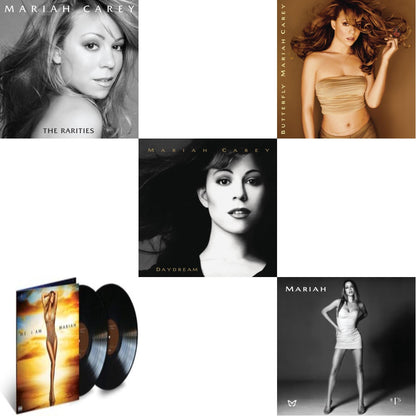 This is a 5 LP Vinyl SKU bundle.
1.This LP Vinyl is brand new.Format: LP VinylMusic Style: Contemporary R&BThis item's title is: DaydreamArtist: Mariah CareyLabel: LEGACYBarcode: 194397764017Release Date: 11/6/2020
2.This LP Vinyl is brand new.