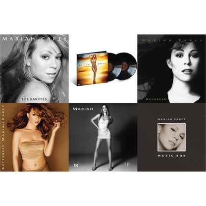 This is a 6 LP Vinyl SKU bundle.
1.This LP Vinyl is brand new.Format: LP VinylMusic Style: Contemporary R&BThis item's title is: DaydreamArtist: Mariah CareyLabel: LEGACYBarcode: 194397764017Release Date: 11/6/2020
2.This LP Vinyl is brand new.