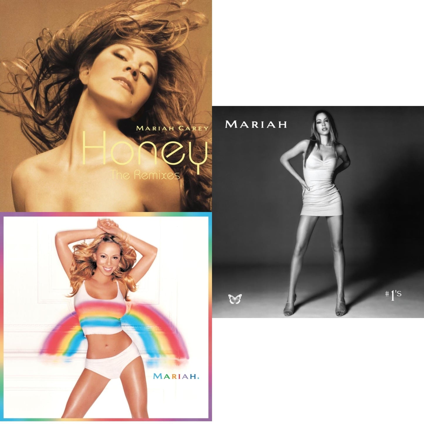 Honey Ep (2LP/Honey Vinyl) & Rainbow (25Th Anniversary/Rainbow Colored Picture Disc/2LP) & #1’S (Opaque White Vinyl/2LP)