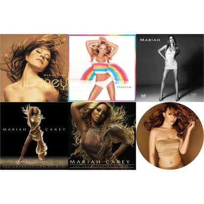 Honey Ep (2LP/Honey Vinyl) & Rainbow (25Th Anniversary/Rainbow Colored Picture Disc/2LP) & #1’S (Opaque White Vinyl/2LP) & Emancipation Of Mimi (2LP) & Emancipation Of Mimi (2LP) & Butterfly (Picture Disc)