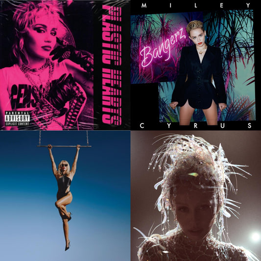 Plastic Hearts (X) (2LP) & Bangerz (10Th Anniversary) (Deluxe Version/2LP) & Endless Summer Vacation & Something Beautiful