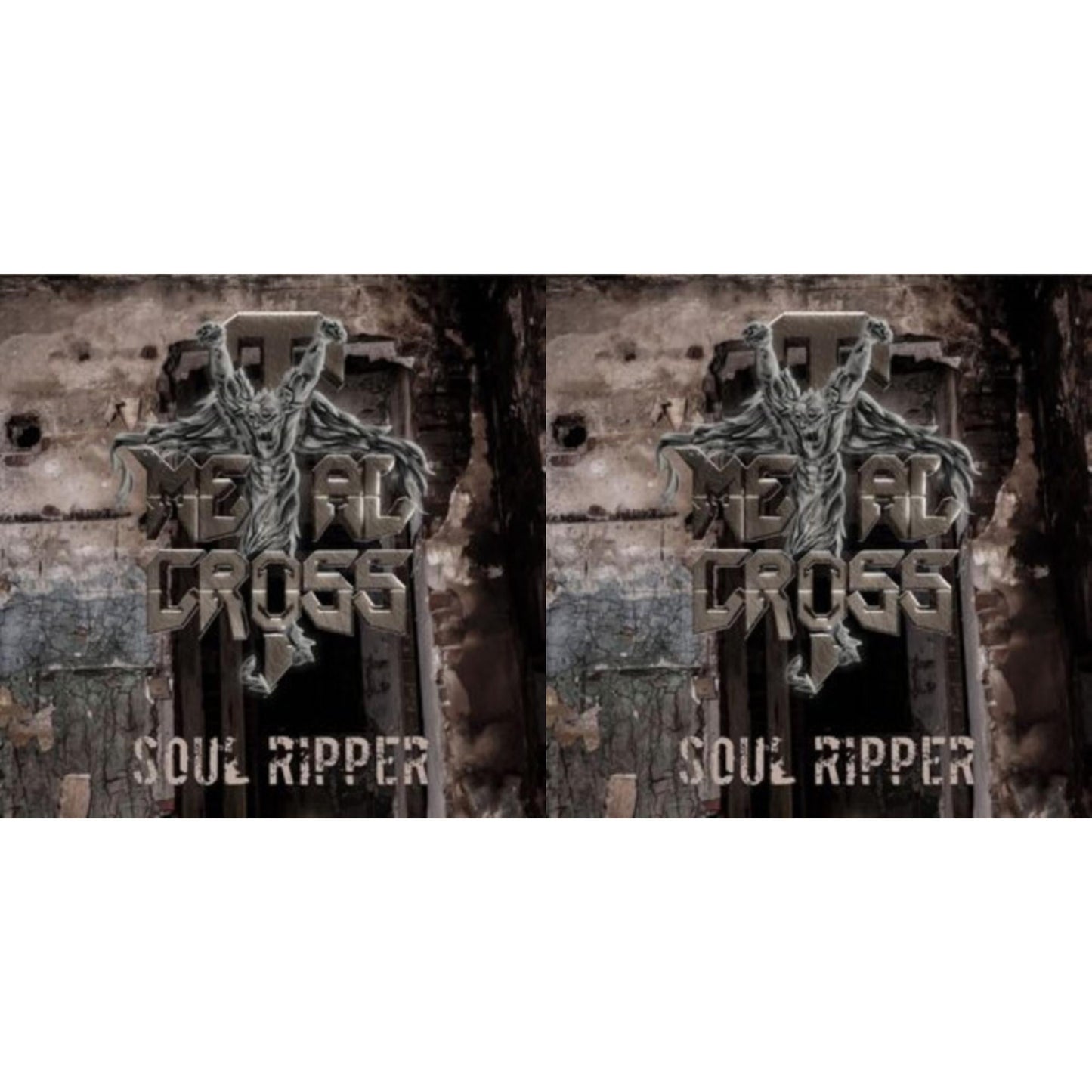 Metal Cross - Soul Ripper (Orange & Black LP Vinyl) & Soul Ripper (Grey & Black LP Vinyl)