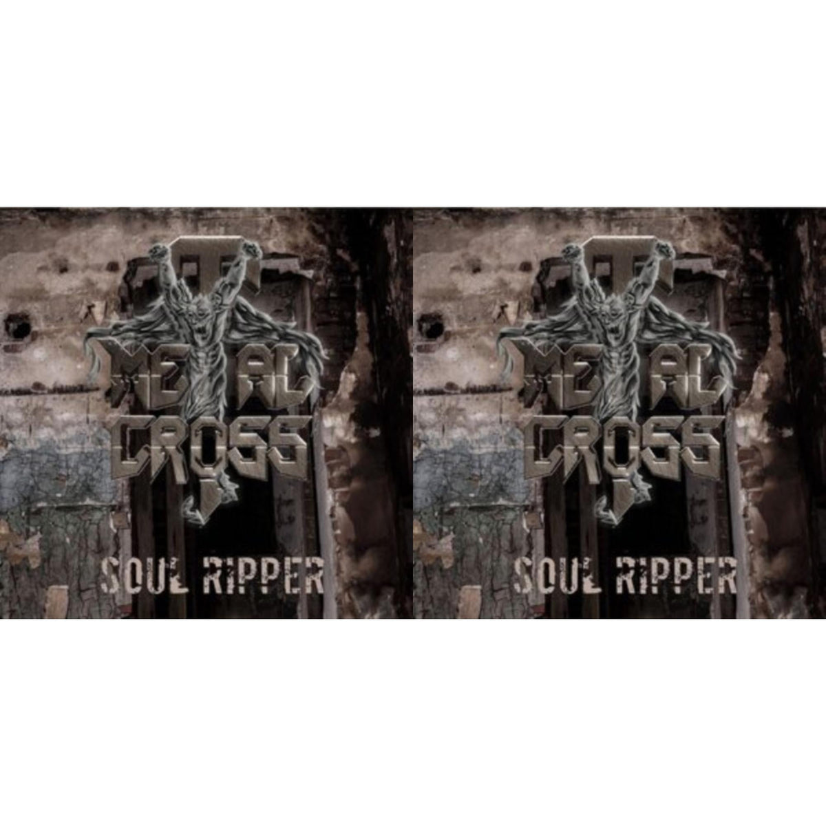 Metal Cross - Soul Ripper (Orange & Black LP Vinyl) & Soul Ripper (Grey & Black LP Vinyl)