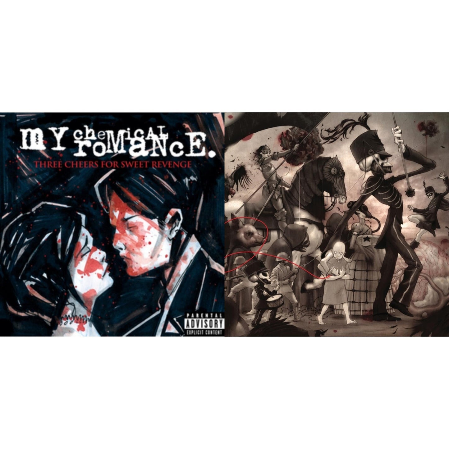 Black Parade (X) (Picture Disc) & Three Cheers For Sweet Revenge