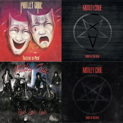 This is a 4 LP Vinyl SKU bundle.
1.This LP Vinyl is brand new.Format: LP VinylMusic Style: Hard RockThis item's title is: Theatre Of PainArtist: Motley CrueLabel: BMG RIGHTS MANAGEMENT (US) LLCBarcode: 4050538782585Release Date: 7/22/2022
2.This LP Vinyl is brand new.