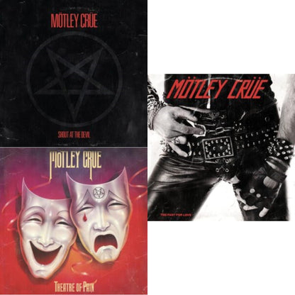Shout At The Devil & Theatre Of Pain & Too Fast For Love