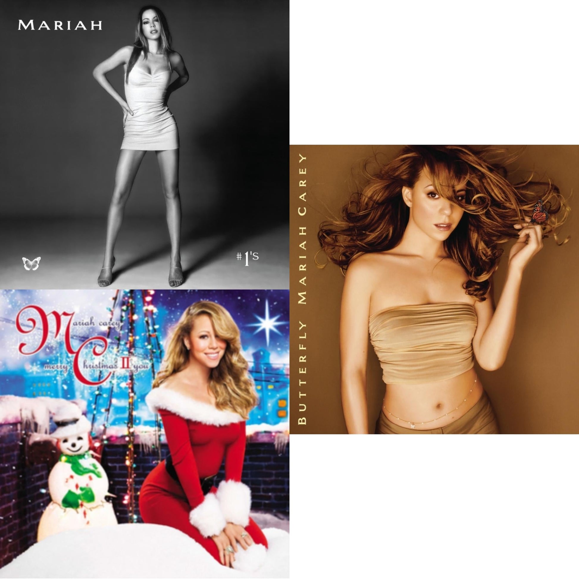 This is a 3 LP Vinyl SKU bundle.
1.This LP Vinyl is brand new.Format: LP VinylThis item's title is: ButterflyArtist: Mariah CareyLabel: LEGACYBarcode: 194397764116Release Date: 11/6/2020
2.This LP Vinyl is brand new.