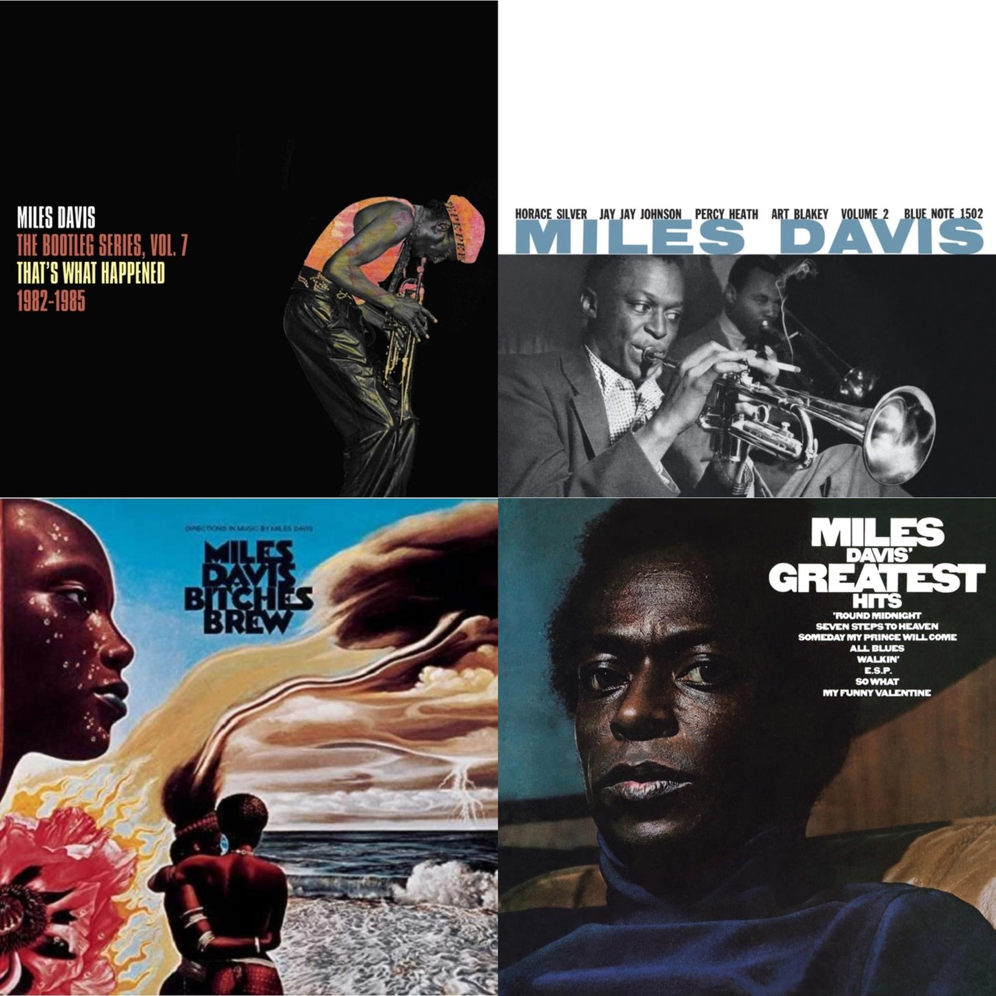 Bootleg Series Vol. 7: That’S What Happened 1982-1985 (2LP/White Vinyl) & Volume 2 (Blue Note Classic LP Vinyl Series) & Bitches Brew & Greatest Hits (1969) (150G/Dl Code)