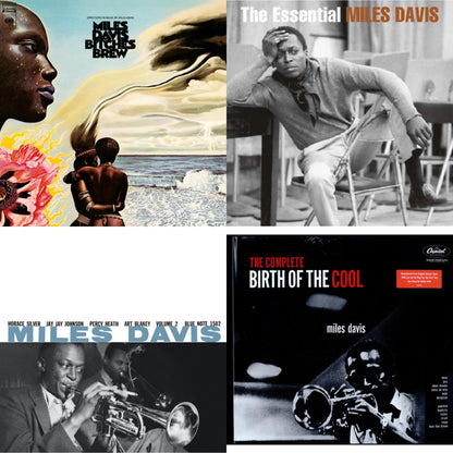 Bitches Brew (2LP/140G) & Volume 2 (Blue Note Classic LP Vinyl Series) & Complete Birth Of The Cool (2LP) & Essential Miles Davis (2LP)