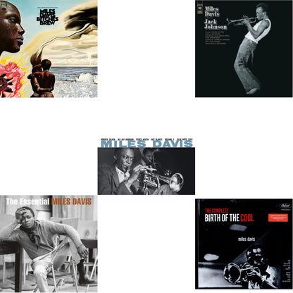 Bitches Brew (2LP/140G) & Tribute To Jack Johnson (140G/Dl Insert) & Volume 2 (Blue Note Classic LP Vinyl Series) & Complete Birth Of The Cool (2LP) & Essential Miles Davis (2LP)