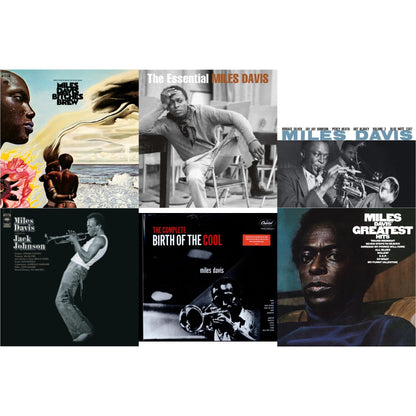 Bitches Brew (2LP/140G) & Tribute To Jack Johnson (140G/Dl Insert) & Volume 2 (Blue Note Classic LP Vinyl Series) & Complete Birth Of The Cool (2LP) & Essential Miles Davis (2LP) & Greatest Hits (1969) (150G/Dl Code)
