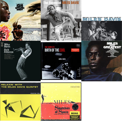 This is a 8 LP Vinyl SKU bundle.
1.This LP Vinyl is brand new.Format: LP VinylMusic Style: Hard BopThis item's title is: Relaxin With The Miles Davis QuintetArtist: Miles DavisLabel: FANTASYBarcode: 025218119016Release Date: 9/16/2011
2.This LP Vinyl is brand new.