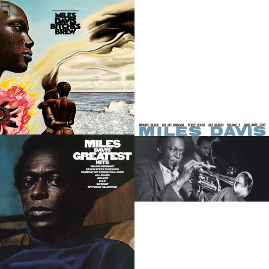 Bitches Brew (2LP/140G) & Volume 2 (Blue Note Classic LP Vinyl Series) & Greatest Hits (1969) (150G/Dl Code)