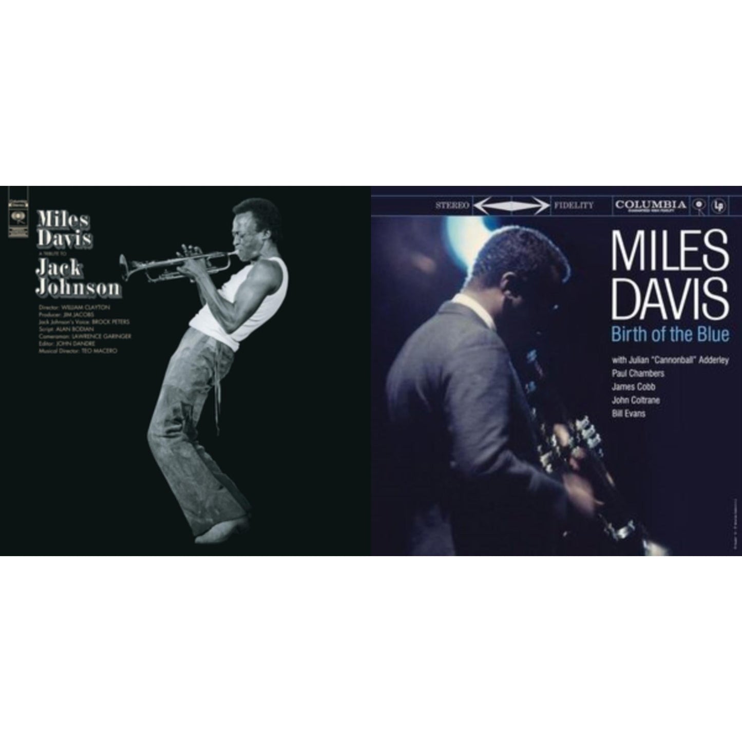 Tribute To Jack Johnson (140G/Dl Insert) & Birth Of The Blue  (180G)