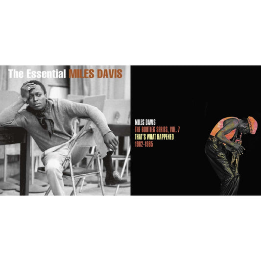 Miles Davis - Bootleg Series Vol. 7: That’S What Happened 1982-1985 (2LP/White Vinyl) & Essential Miles Davis (2LP)