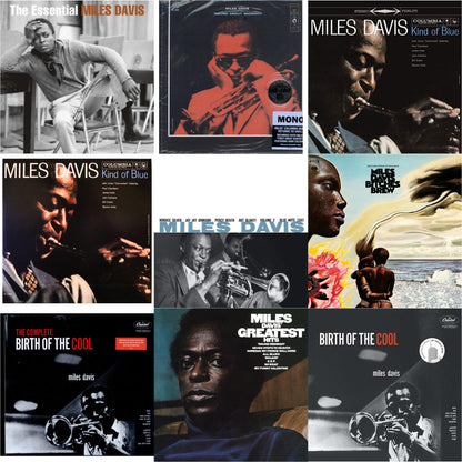 This is a 9 LP Vinyl SKU bundle.
1.This LP Vinyl is brand new.Format: LP VinylMusic Style: FusionThis item's title is: Bitches Brew (2LP/140G)Artist: Miles DavisLabel: LEGACY/ COLUMBIABarcode: 190759508619Release Date: 3/27/2020
2.This LP Vinyl is brand new.