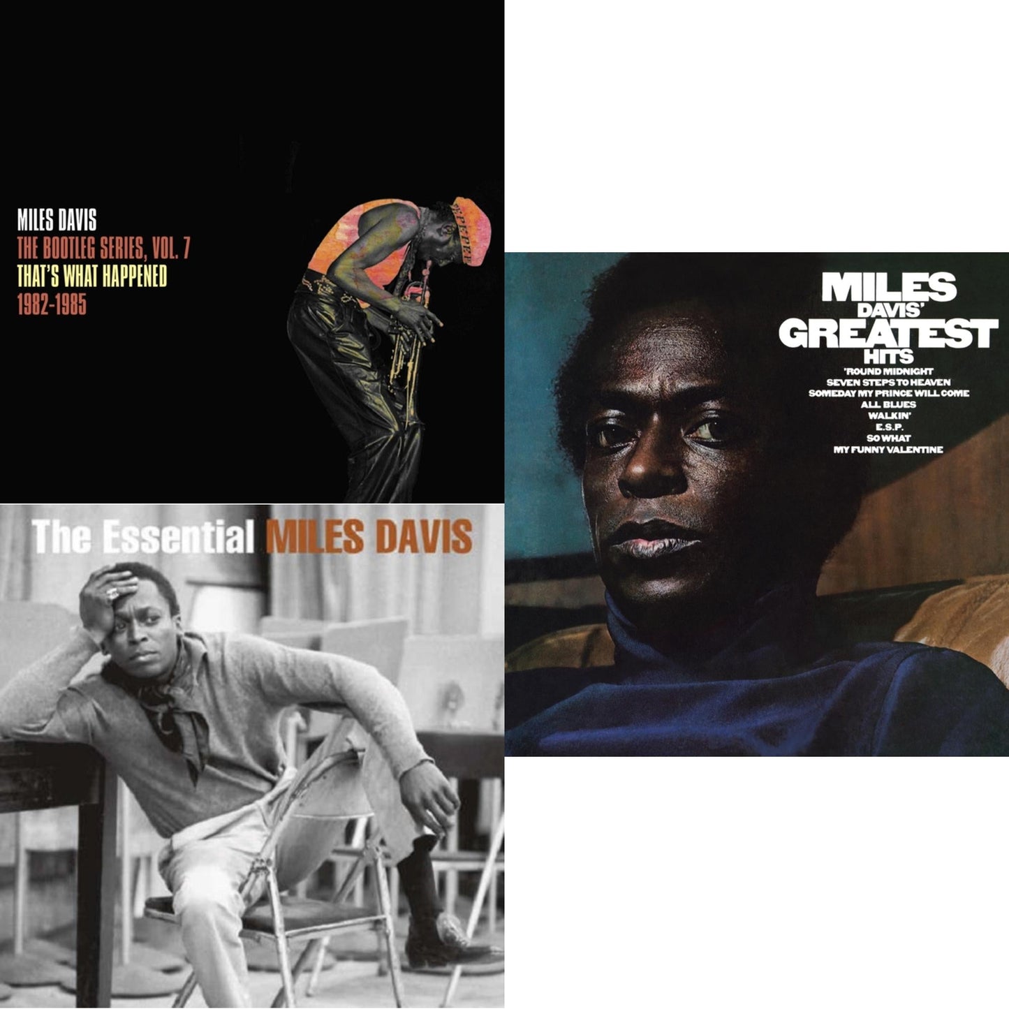 Bootleg Series Vol. 7: That’S What Happened 1982-1985 (2LP/White Vinyl) & Essential Miles Davis (2LP) & Greatest Hits (1969) (150G/Dl Code)